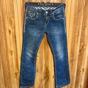 Rock Revival Distressed Denim Jeans